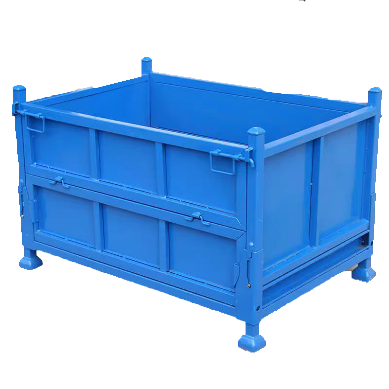 Foldable metal box Foldable metal box