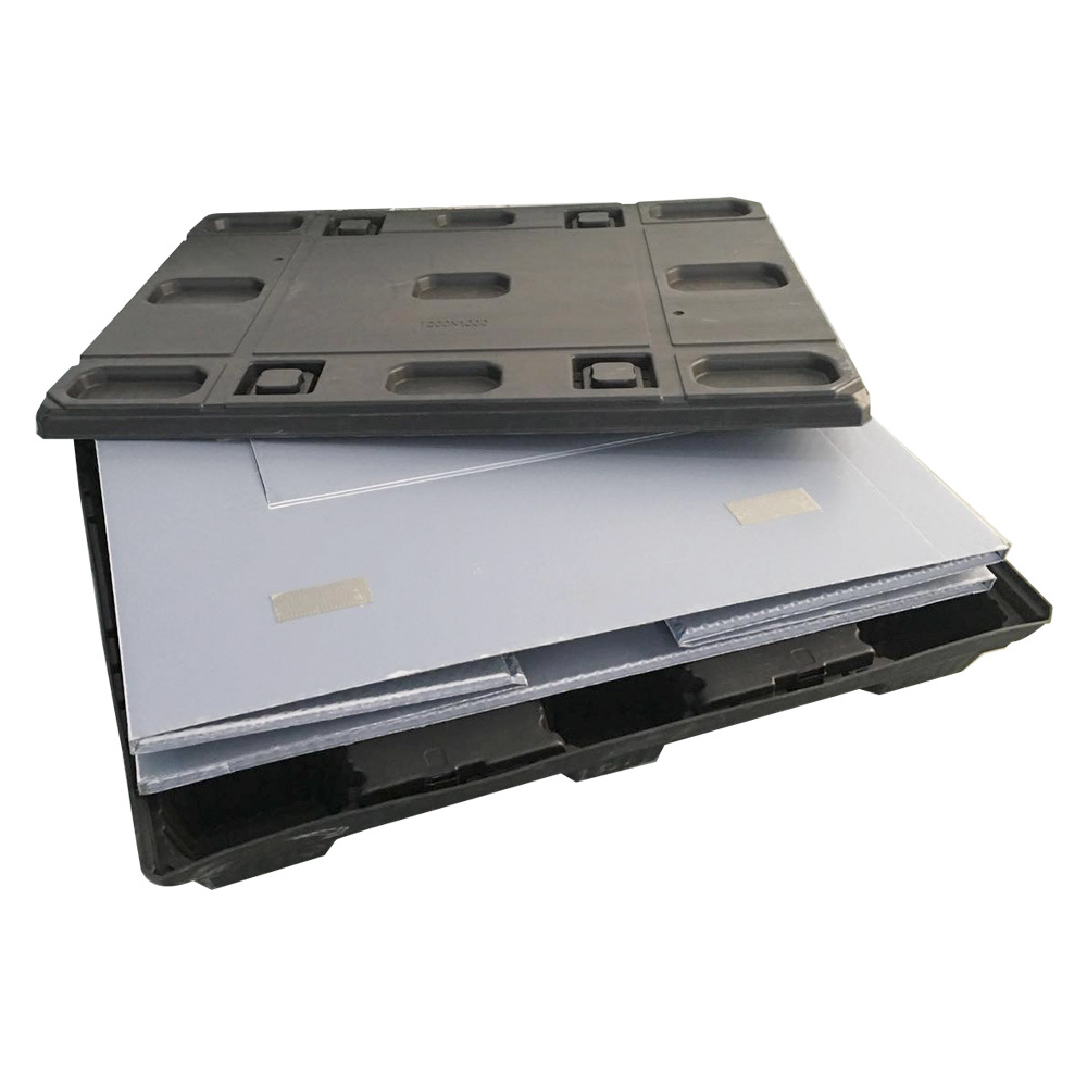 Folding plastic pallet box Folding plastic pallet box