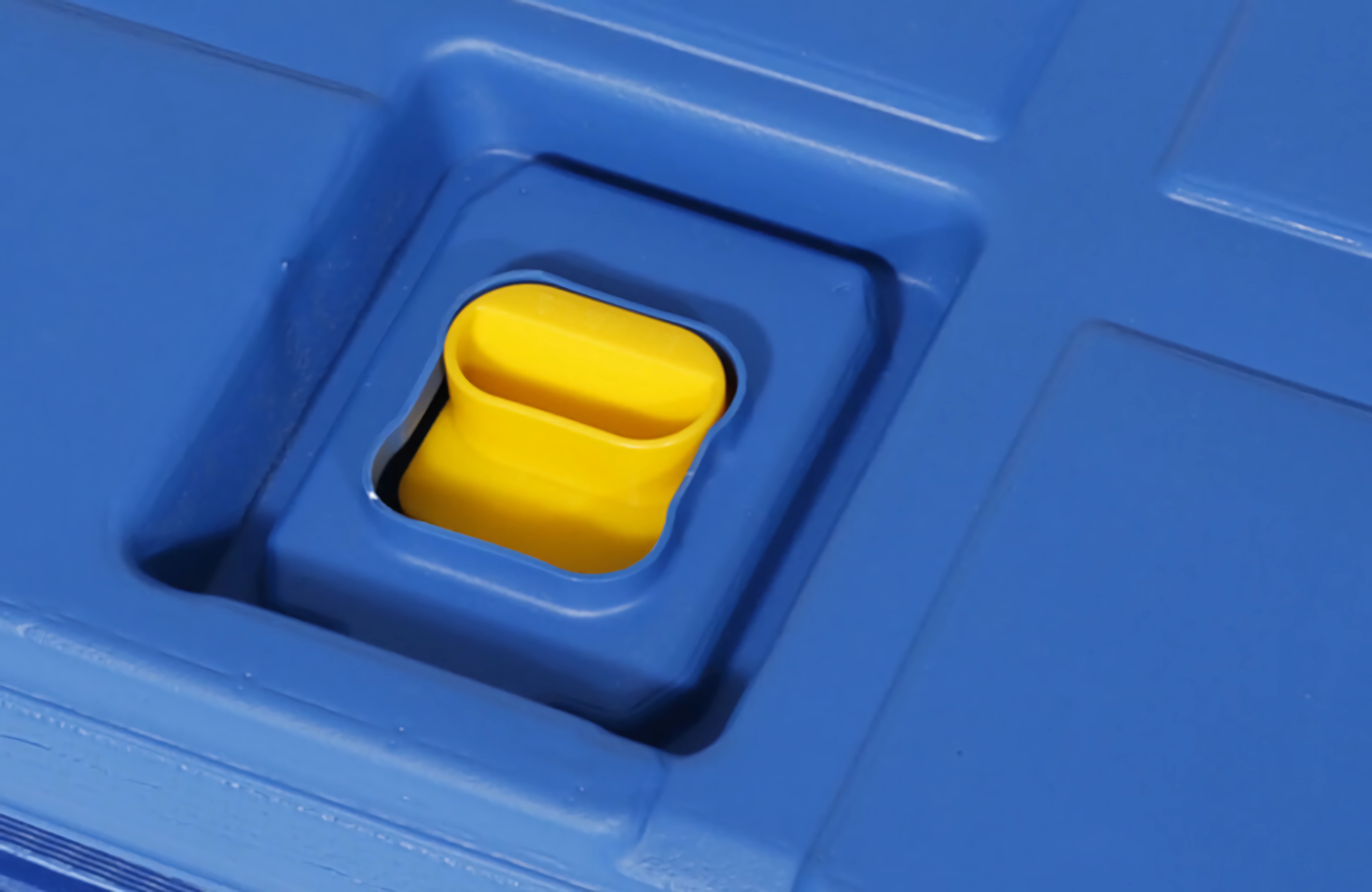 Blue honeycomb board plastic pallet box Blue honeycomb board plastic pallet box