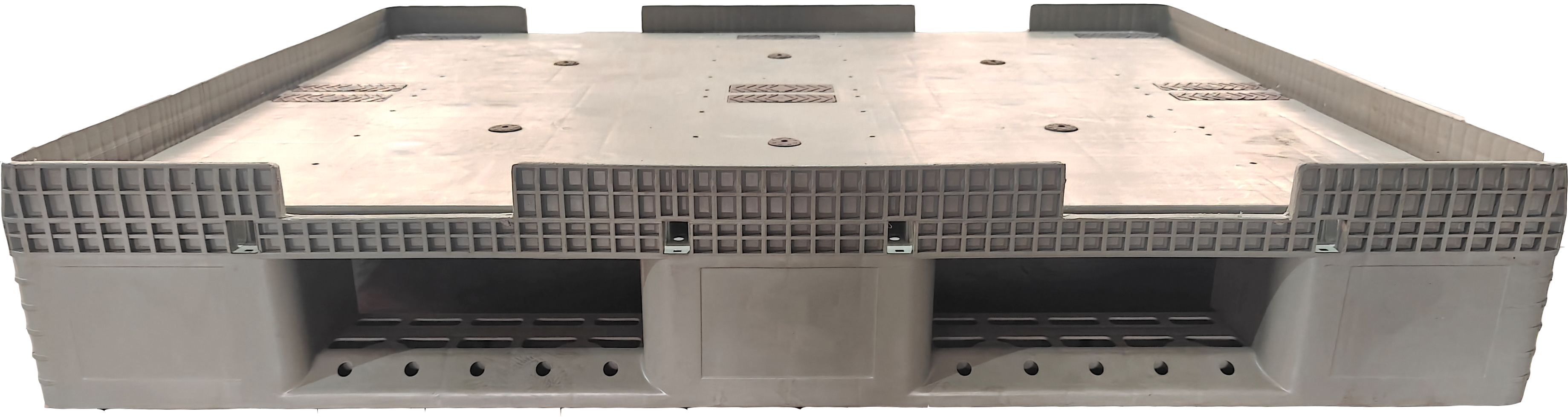 Injection molded pallet bottom Injection molded pallet bottom