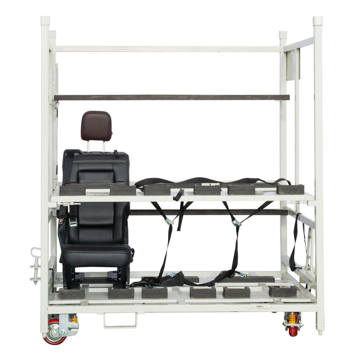 Customized metal storage rack for car seats Customized metal storage rack for car seats