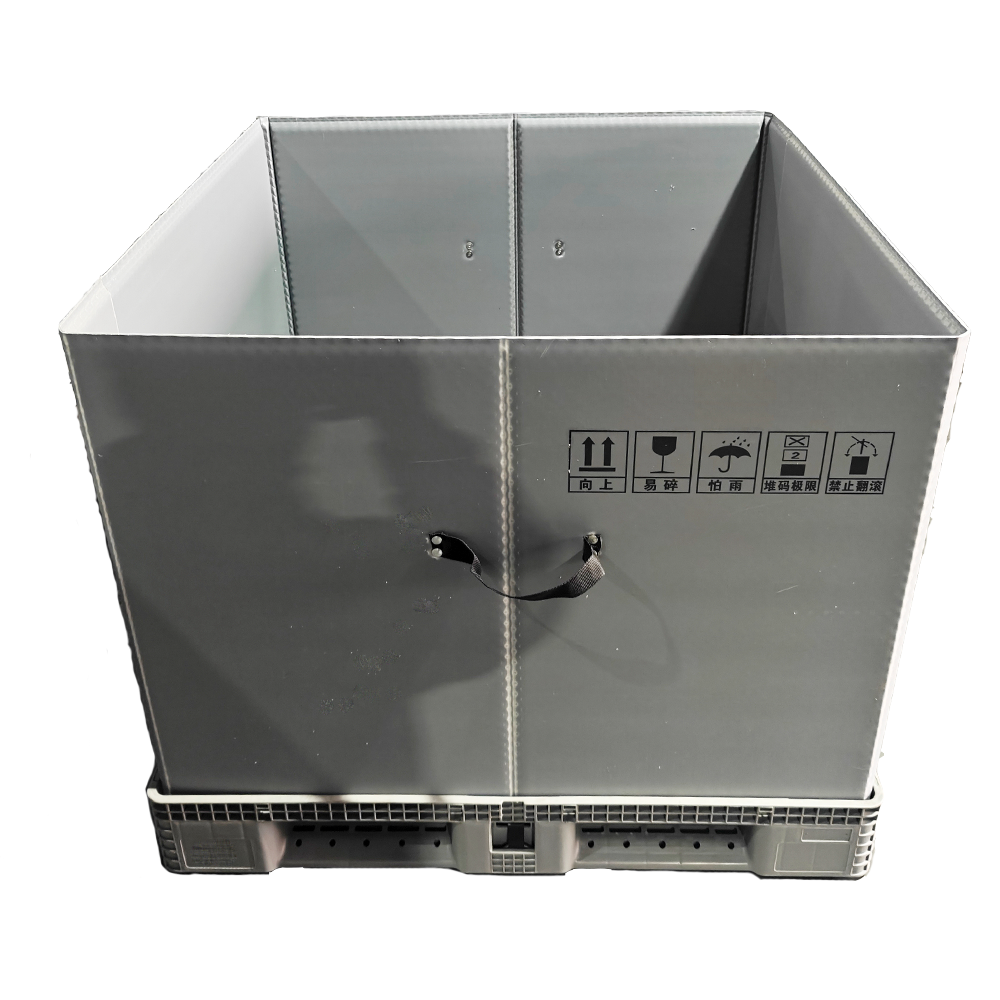 Injection molded pallet box packaging solution Injection molded pallet box packaging solution
