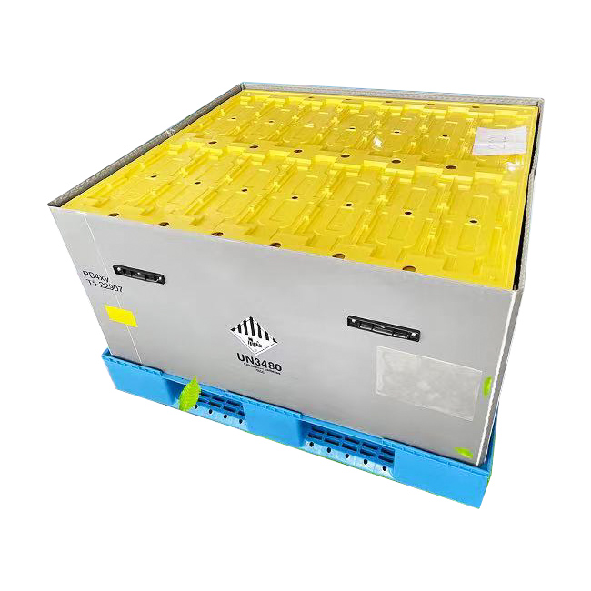 Rectangular Heavy-duty Plastic Pallet Box