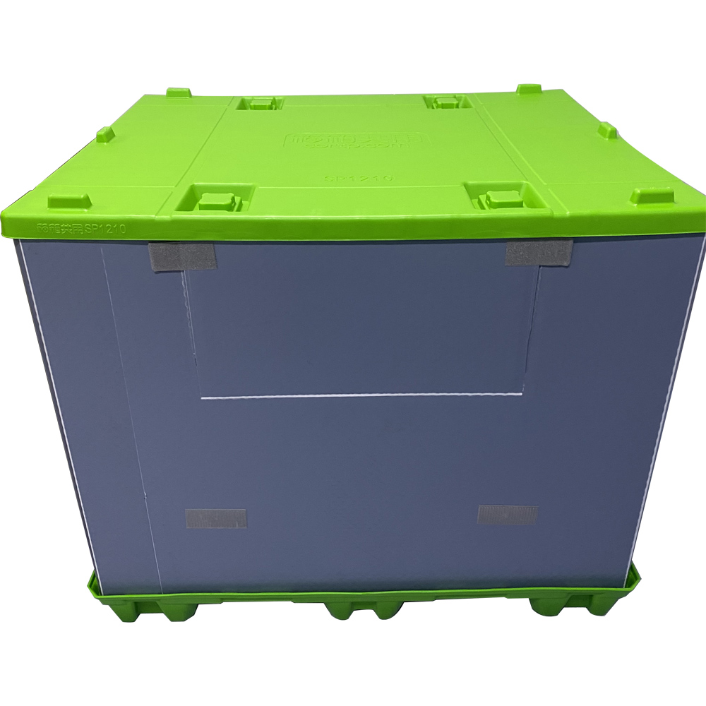 Square Impact-resistant Polypropylene Pallet Box