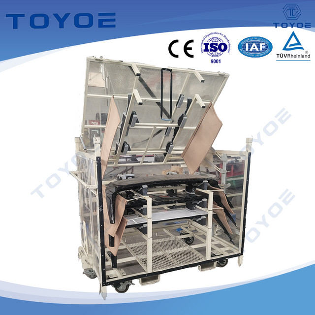Tailored racks for effortless storage and operation by women.