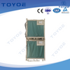 The stackable rack features dust-proof curtains for clean transport needs.