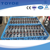 HDPE-lined iron shelves ensure secure, reliable logistics.
