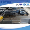 Metal Racks with Curtains: Ideal for Auto Parts.