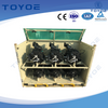 Tailored linings and fixtures for metal racks minimize transport losses.