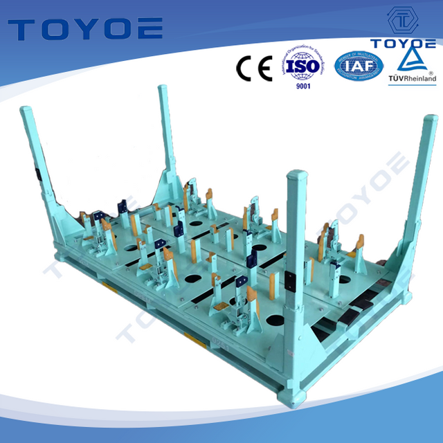 Automotive Prototype Part Racks with Customizable Compartments