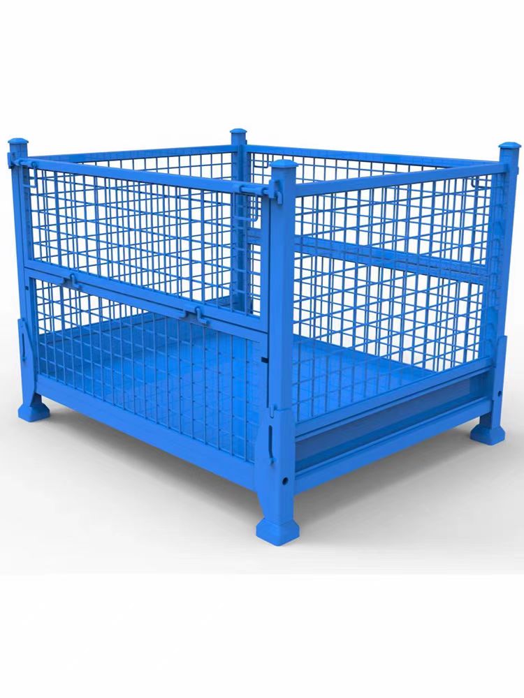 Galvanized iron mesh box