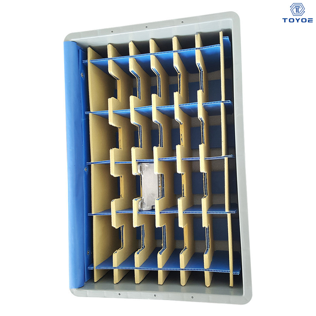 The foam lining effectively protects parts during transportation and storage
