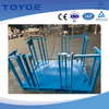 Steel-column pallets secure rolling products with heavy-duty capacity.