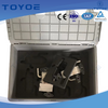Simple plastic storage containers are suitable for storing small parts