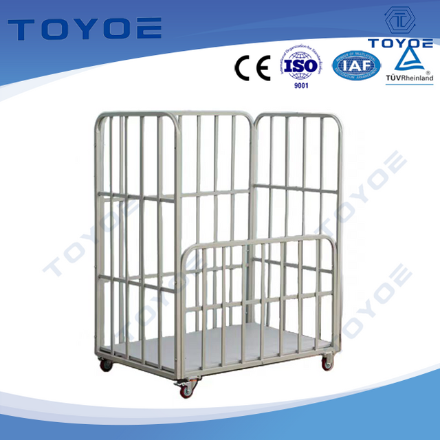 Metal auto part racks ensure safe transportation packaging.