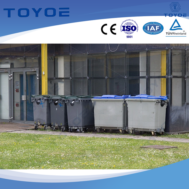 UrbanRecycle Twin Compartment Exterior Recycling Station