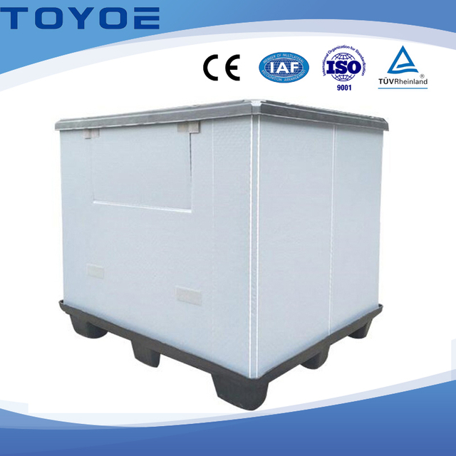 Square Heavy Duty PP Plastic Bulk Container