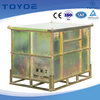 Positioner-equipped metal racks ensure worry-free factory handling.