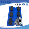 Custom-shaped foam inner lining for automotive calipers