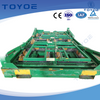 Heavy-duty Stackable Racks Store Diverse Metal Components.