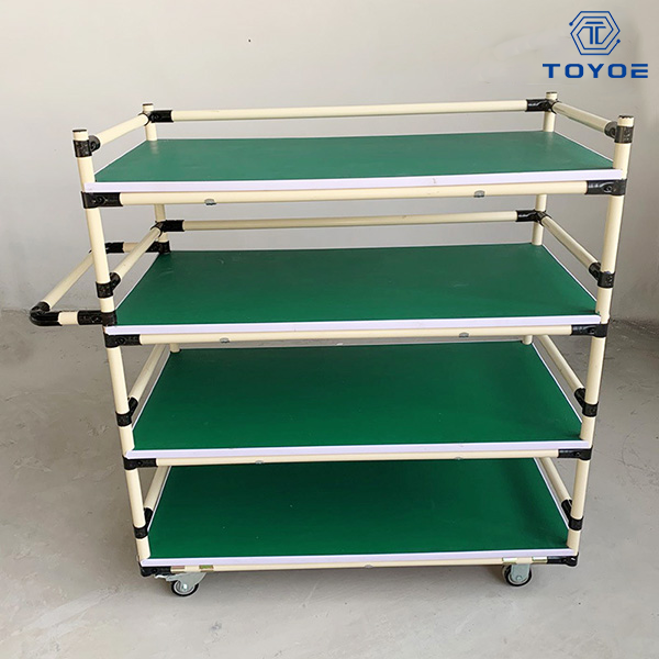 Plastic Pipe And Rod Truck for Transporting Small Parts