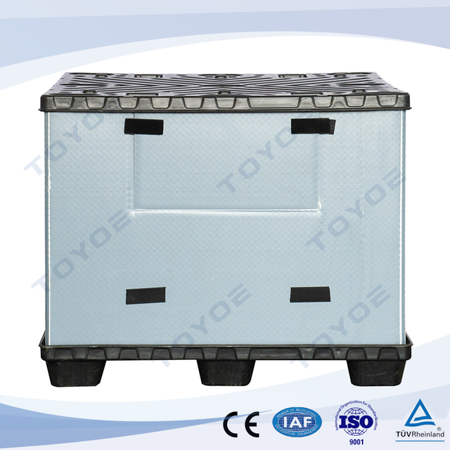 Rectangular Durable PP Plastic Bulk Container