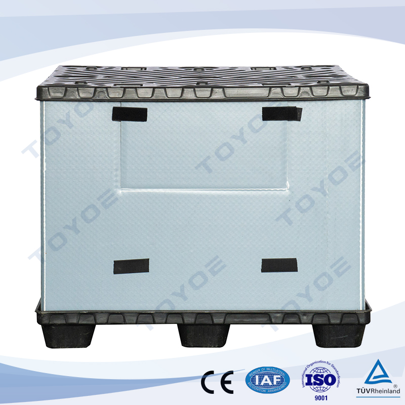 Rectangular Durable PP Plastic Bulk Container