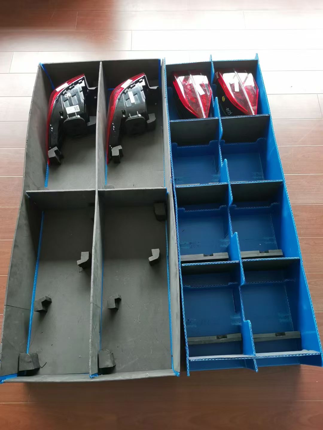 Hollow board container