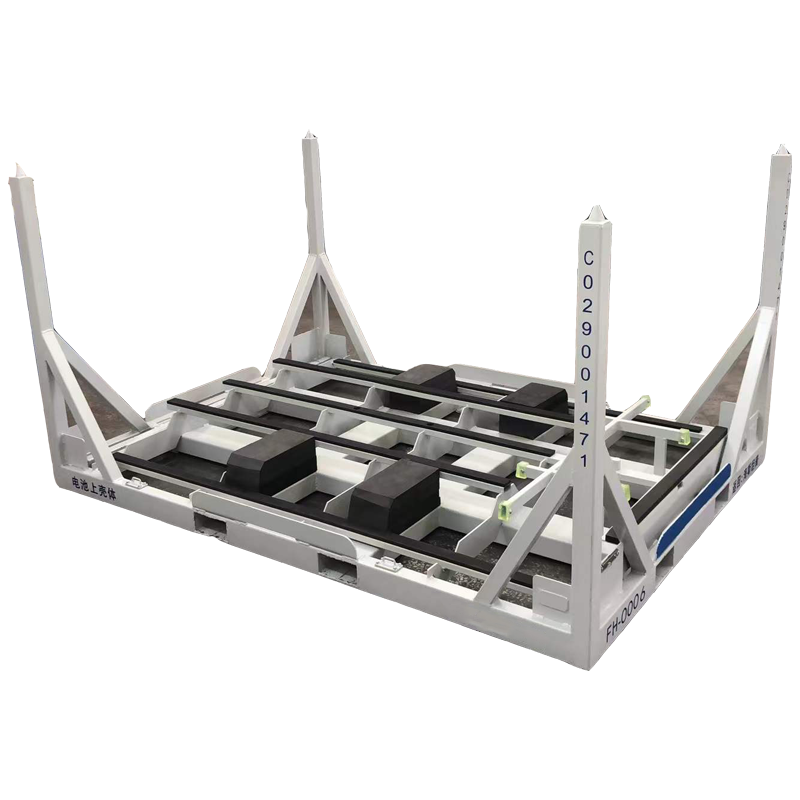 Folding floor-standing storage rack