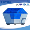 Plastic pallet boxes with honeycomb lining for premium protection.
