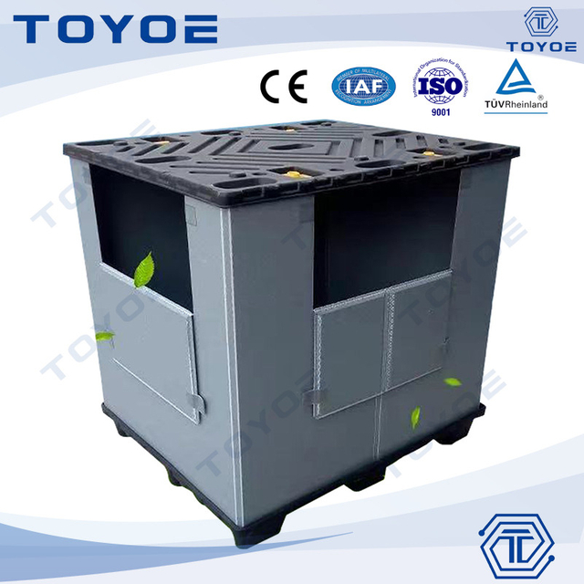 Collapsible Dust-proof PP Plastic Bulk Container