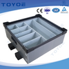 EPE dividers optimize small part storage and turnover.