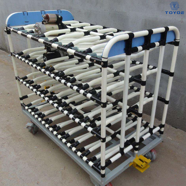 Plastic Pipe And Rod Truck for Transporting Small Parts