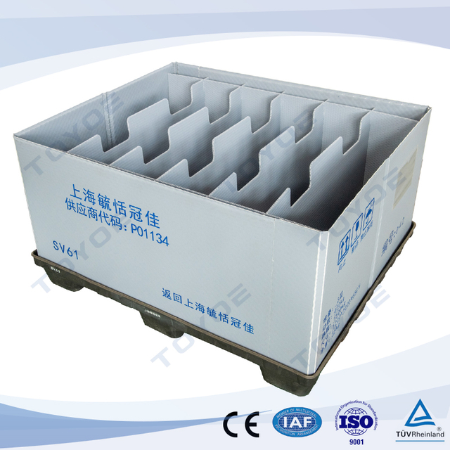 Stackable Durable Plastic Pallet Box