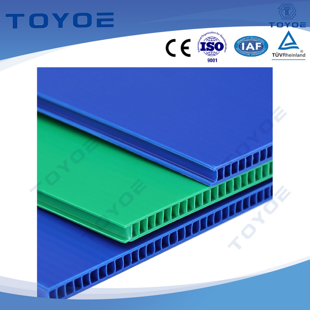 Lightweight Plastic Hollow Board, Multiple Colors Available