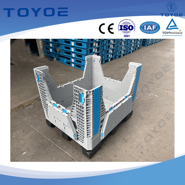 EU-Certified High-Density Polyethylene Multi-Use Plastic pallet box