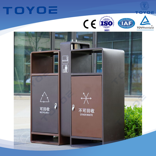 UrbanRecycle Duo-Station, Comprehensive Outdoor Recycling Solution