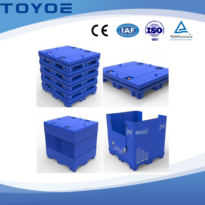 Rectangular Durable ABS Plastic Bulk Container