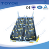 Customizable metal racks safeguard automotive parts during logistics and transportation.