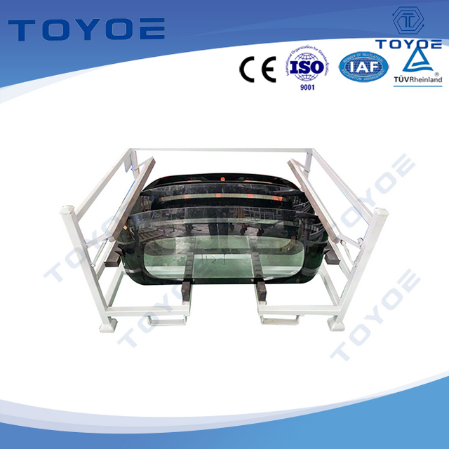 The Steel Material Rack Securely Holds Products, Minimizing Transport Losses.