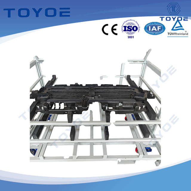Sturdy Steel Frames with Plastic Liners And Transport-specific Parts.