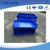Storage of parts tools in EU standard plastic boxes of various sizes