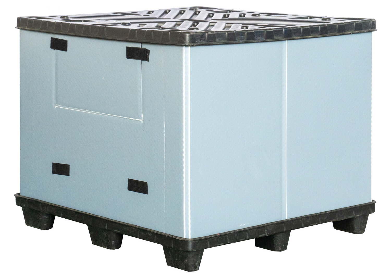 Standard blow-molded pallet box