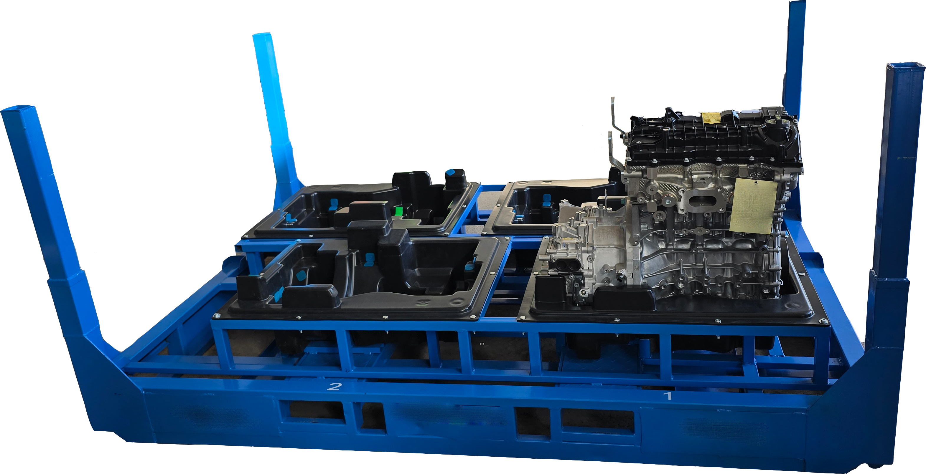 Special storage rack for automotive parts