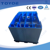 Square lightweight composite pallet box for the automotive industry