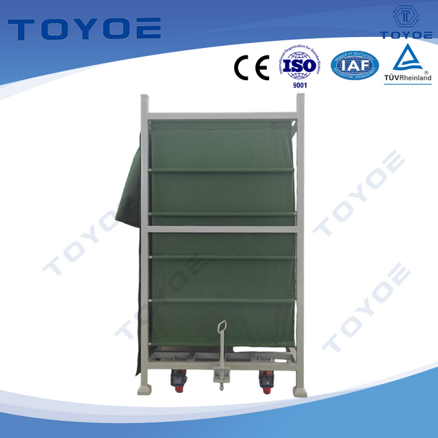 EU-certified lining racks ensure component safety. 