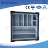 Tailored HDPE box liners for component storage.