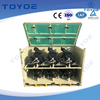 Foam-lined automotive racks ensure secure part protection.