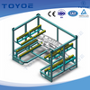 High-capacity automotive racks ensure premium stability.