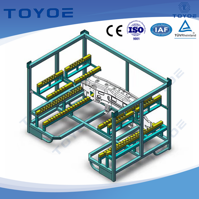High-capacity automotive racks ensure premium stability.